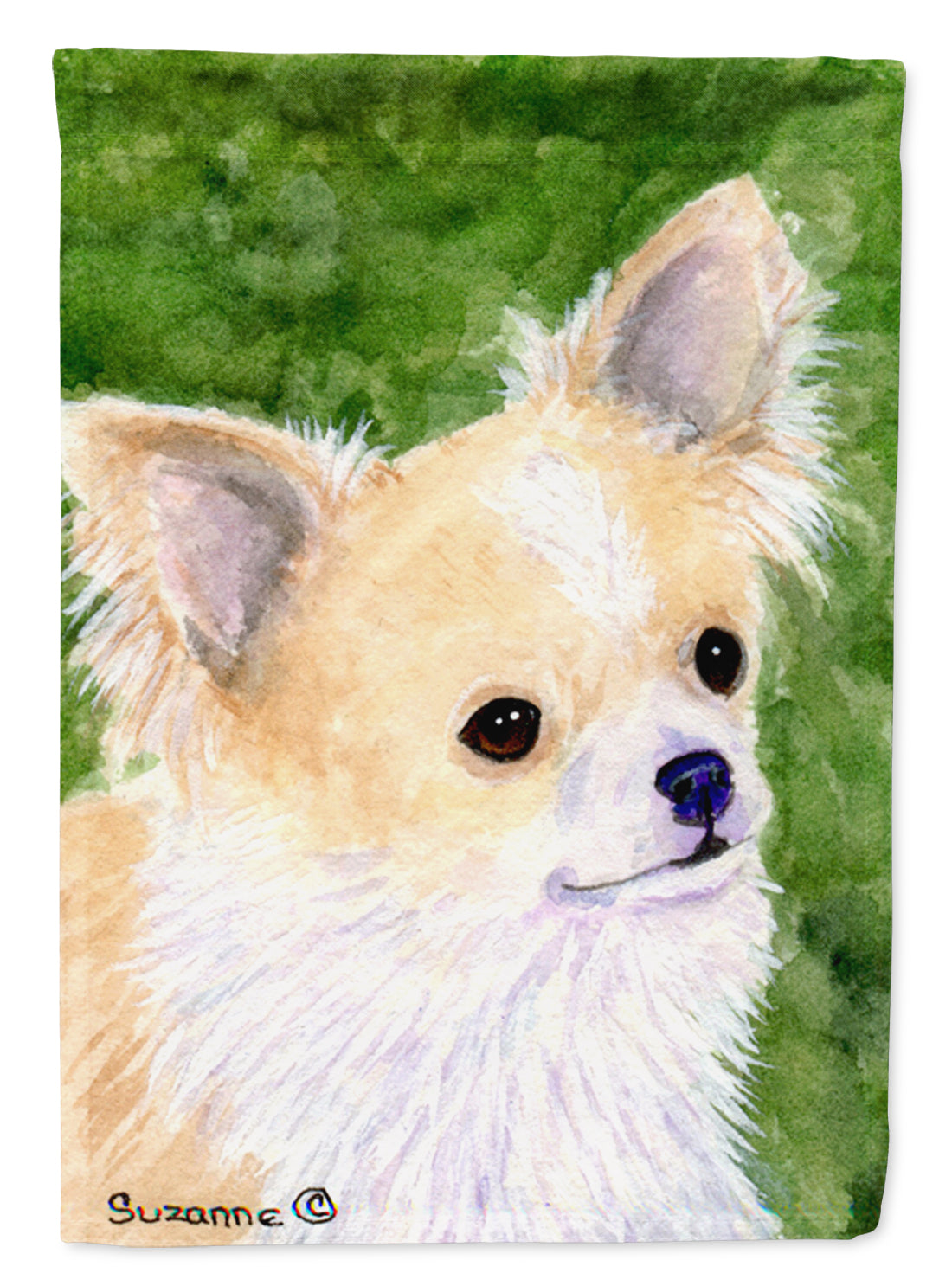 Chihuahua House Flag 28x40 Porch Sleeve Pole Decorative Outside Yard Banner Artwork Wall Hanging, Polyester