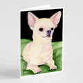 Chihuahua Greeting Cards Pack of 8 Blank Cards with Envelopes Whimsical A7 Size 5x7