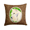 Scottish Terrier Decorative Throw Pillow 14x14 Indoor Outdoor Accent Cushion, Fabric Cover with Insert for Sofa, Bed, Porch & Living Room
