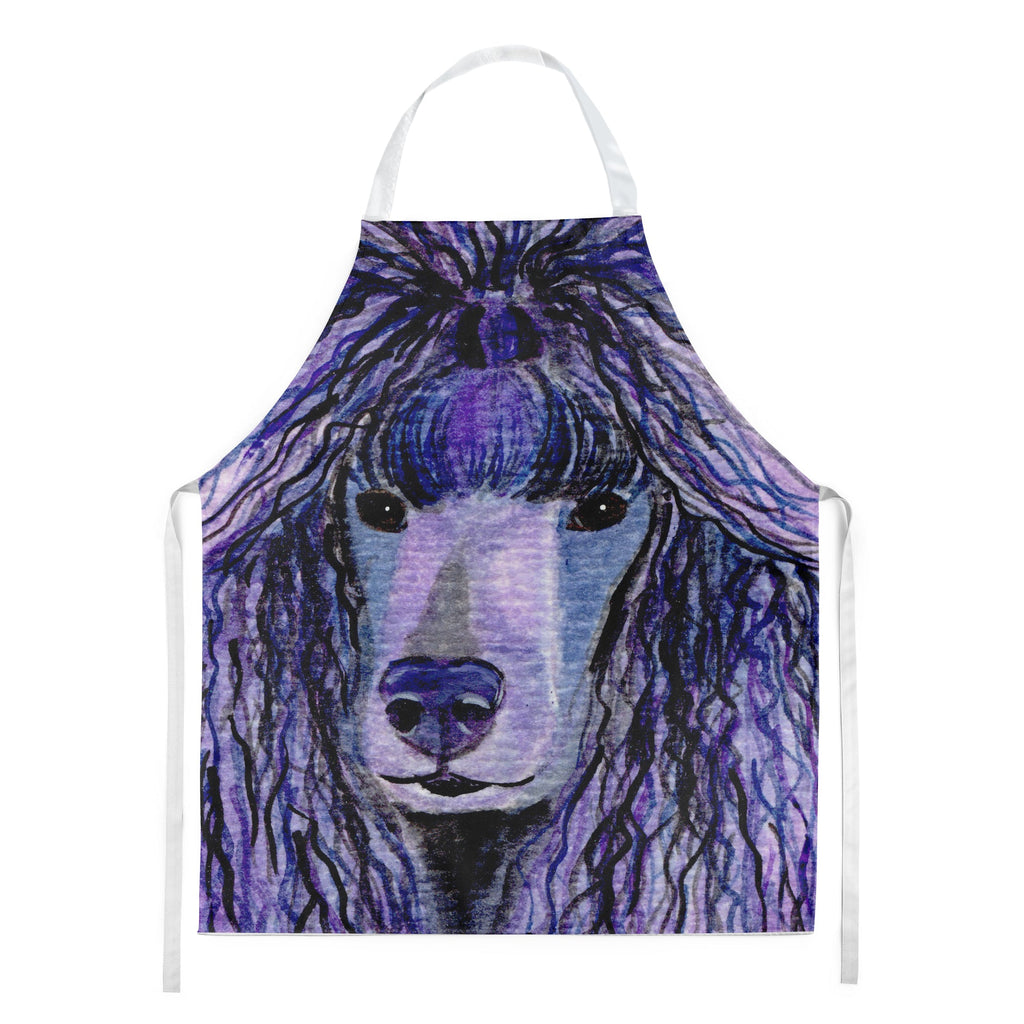Poodle Apron Cooking Kitchen Server Baking Crafts Gardening for Adult Women Men, Unisex, Large, Multicolor