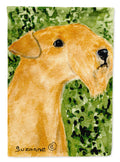 Lakeland Terrier House Flag 28x40 Porch Sleeve Pole Decorative Outside Yard Banner Artwork Wall Hanging, Polyester