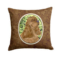 Cocker Spaniel Decorative Throw Pillow 14x14 Indoor Outdoor Accent Cushion, Fabric Cover with Insert for Sofa, Bed, Porch & Living Room