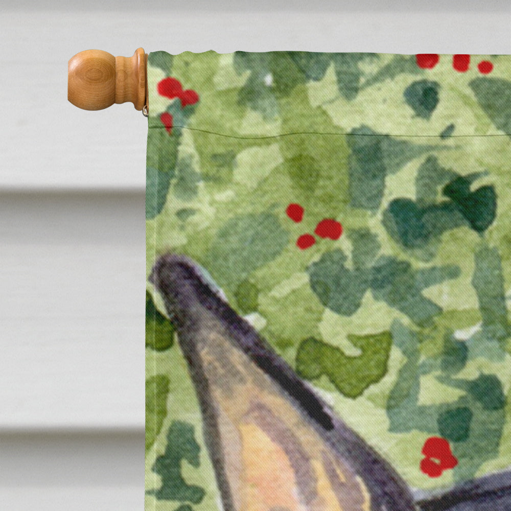 Doberman House Flag 28x40 Porch Sleeve Pole Decorative Outside Yard Banner Artwork Wall Hanging, Polyester
