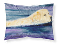 Golden Retriever Standard Pillowcase Lightweight Super Soft Easy Care Decorative Artwork Pillowcase, Standard
