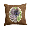 Cairn Terrier Decorative Throw Pillow 14x14 Indoor Outdoor Accent Cushion, Fabric Cover with Insert for Sofa, Bed, Porch & Living Room