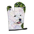 Westie Oven Mitt Heat Resistant Thick Oven Mitt for Hot Pans and Oven, Kitchen Mitt Protect Hands, Cooking Baking Glove