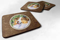 Australian Shepherd Foam Coasters Set of 4 Cup Coasters for Indoor Outdoor, Tabletop Protection, Anti Slip, Mouse pad Material
