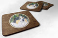 Australian Shepherd Foam Coasters Set of 4 Cup Coasters for Indoor Outdoor, Tabletop Protection, Anti Slip, Mouse pad Material