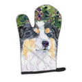Australian Shepherd Oven Mitt Heat Resistant Thick Oven Mitt for Hot Pans and Oven, Kitchen Mitt Protect Hands, Cooking Baking Glove