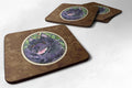 Schipperke Foam Coasters Set of 4 Cup Coasters for Indoor Outdoor, Tabletop Protection, Anti Slip, Mouse pad Material