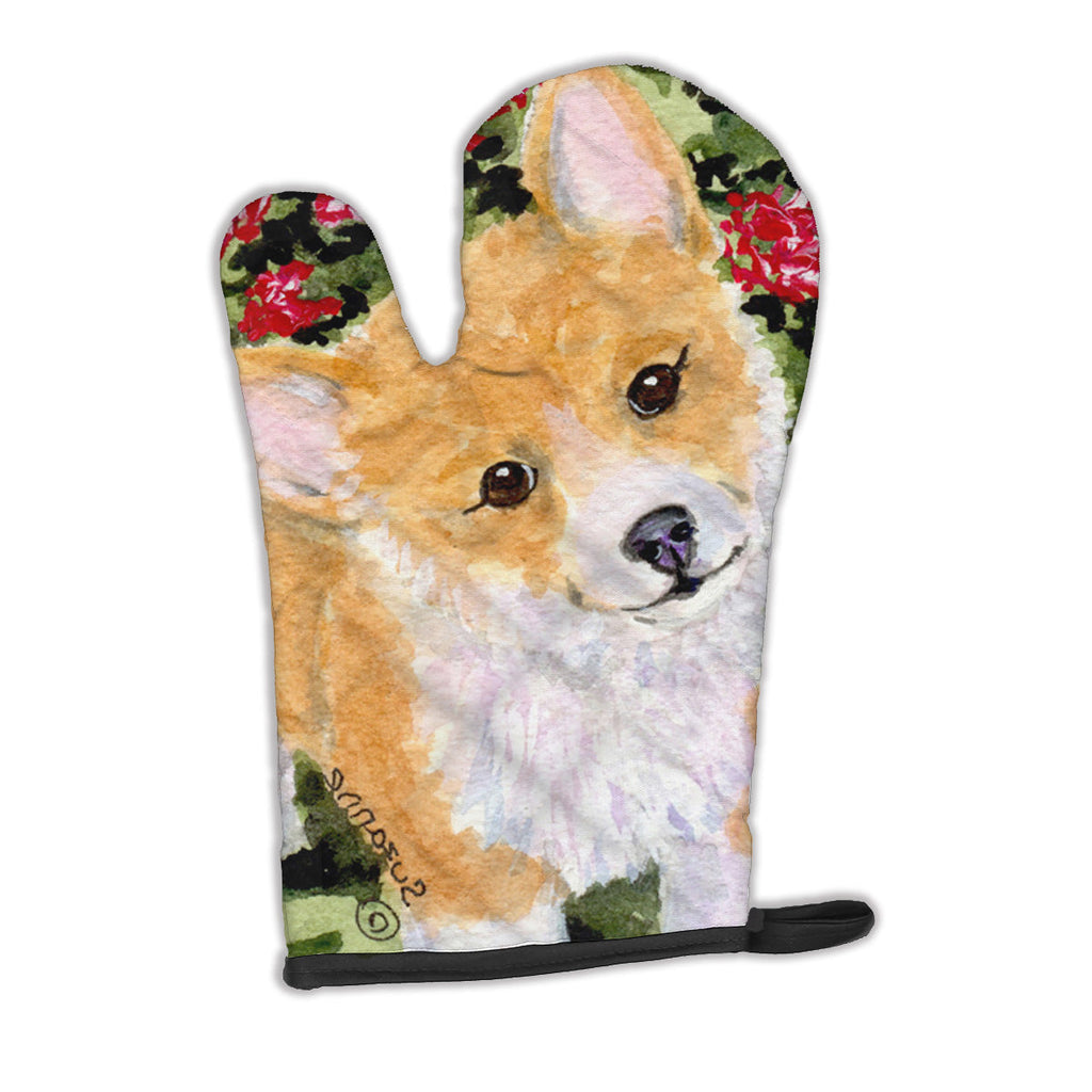 Corgi Oven Mitt Heat Resistant Thick Oven Mitt for Hot Pans and Oven, Kitchen Mitt Protect Hands, Cooking Baking Glove
