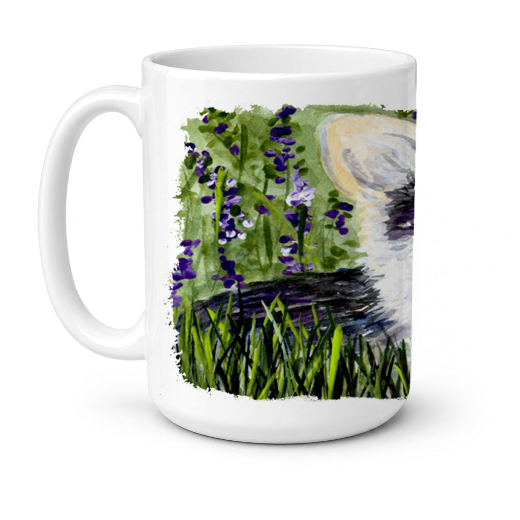 Chihuahua Ceramic Coffee Mug 15 oz Decorative Large C Handle Mug Cup for Tea, Cocoa Hot Chocolate