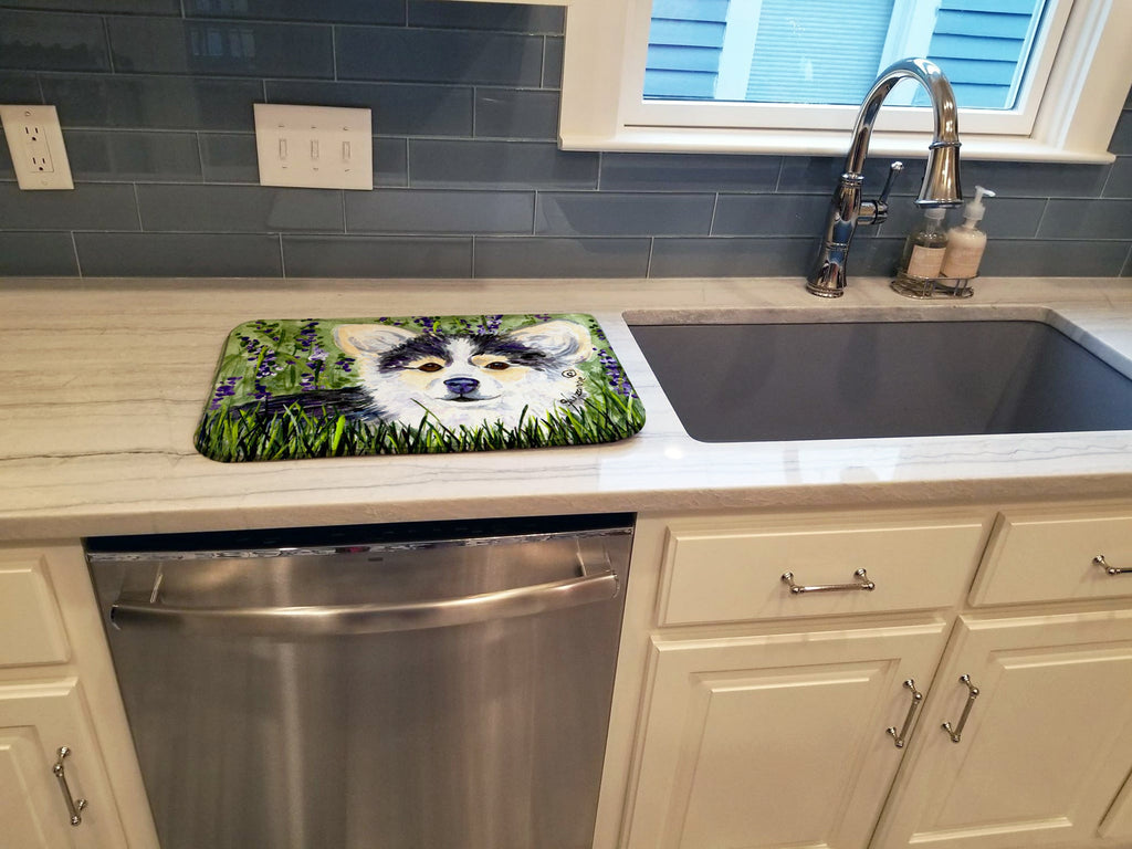 Chihuahua Dish Drying Mat Absorbent Dish Drying Mat Pad for Kitchen Counter Dish Drainer Mat for Countertop, 14 x 21", Multicolor
