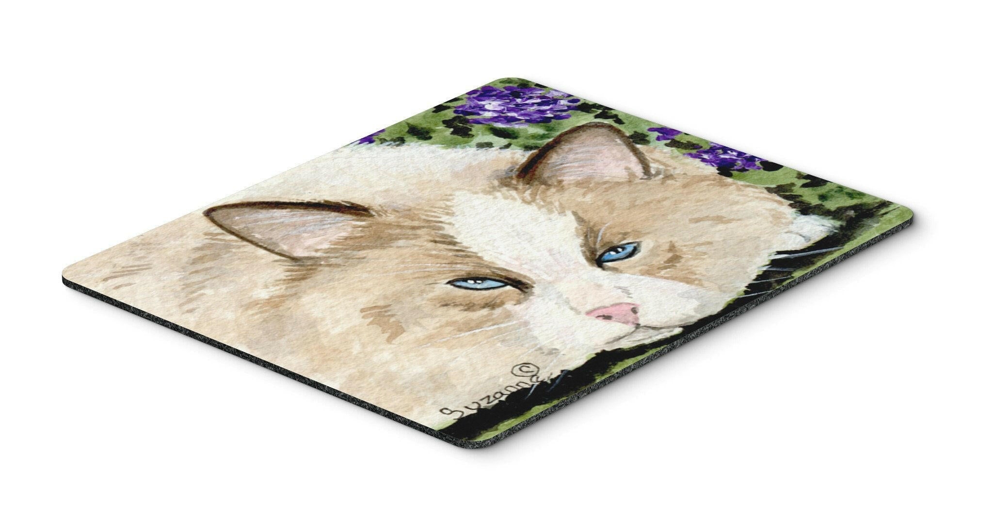 Cat Mouse Pad, Heat Resistant Trivet Hot Pad , Non Slip Rubber Desk Mat, Kitchen Counter Protector, Home Office Decor Gift