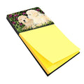Golden Retriever Watercolor Sticky Note Holder Refillable Dispenser Desk Accessory 3x3 Pad Gift