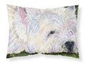 Westie Standard Pillowcase Lightweight Super Soft Easy Care Decorative Artwork Pillowcase, Standard