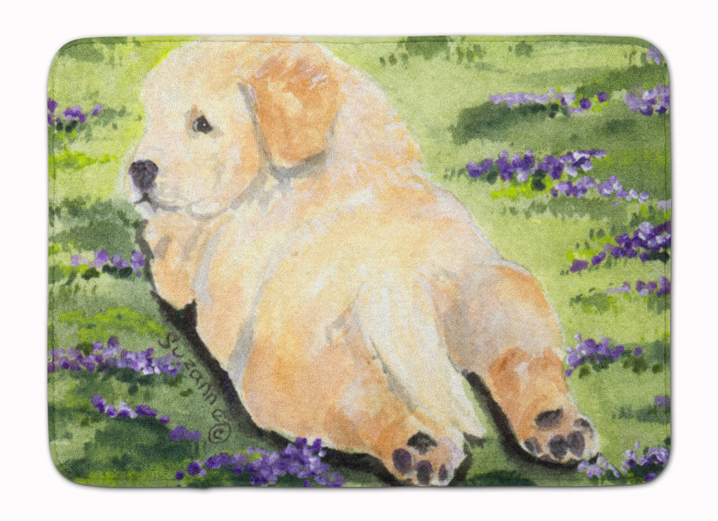 Golden Retriever Memory Foam Kitchen Mat Machine Washable Anti-Fatigue Cushion Comfort Bath or Kitchen Rug