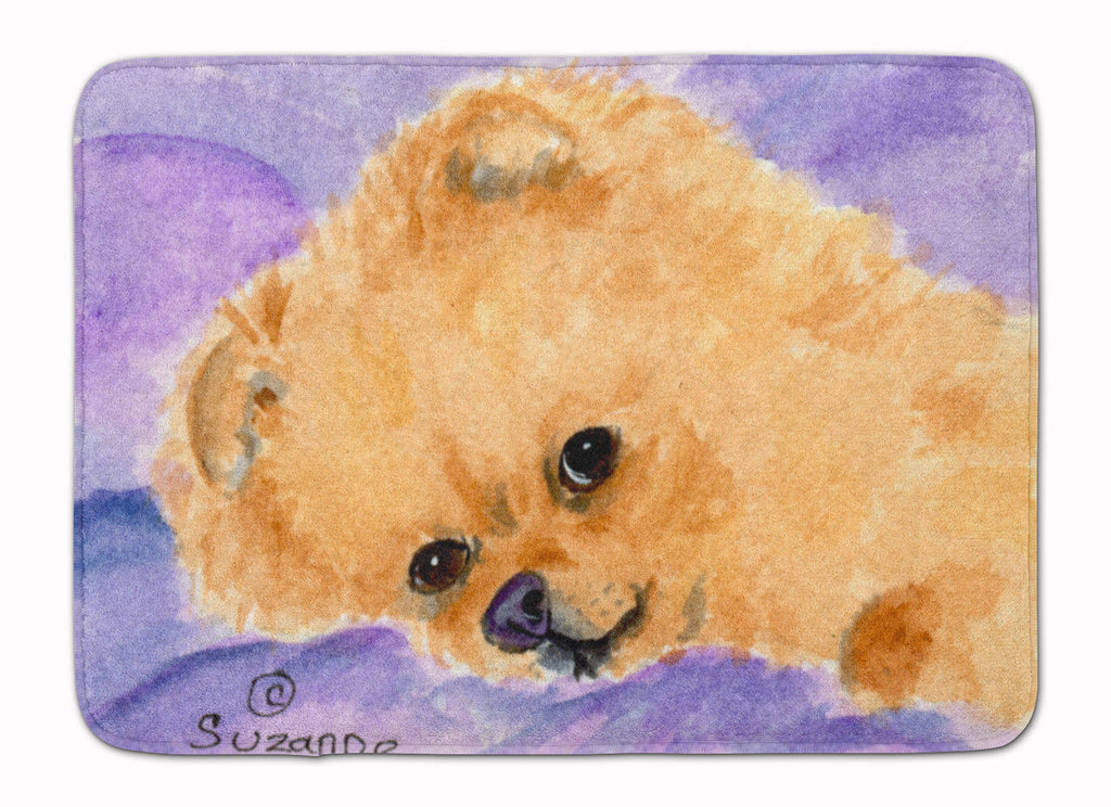 Pomeranian Memory Foam Kitchen Mat Machine Washable Anti-Fatigue Cushion Comfort Bath or Kitchen Rug