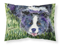 Border Collie Standard Pillowcase Lightweight Super Soft Easy Care Decorative Artwork Pillowcase, Standard