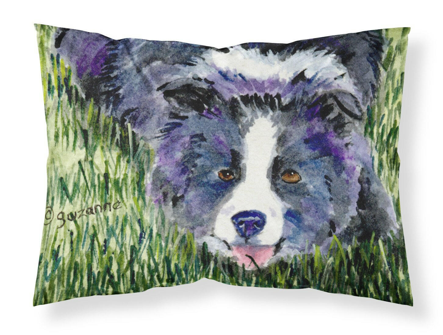 Border Collie Standard Pillowcase Lightweight Super Soft Easy Care Decorative Artwork Pillowcase, Standard