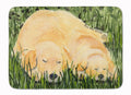 Golden Retriever Memory Foam Kitchen Mat Machine Washable Anti-Fatigue Cushion Comfort Bath or Kitchen Rug