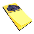 Pomeranian Watercolor Sticky Note Holder Refillable Dispenser Desk Accessory 3x3 Pad Gift