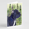 Cane Corso Greeting Cards Pack of 8 Blank Cards with Envelopes Whimsical A7 Size 5x7
