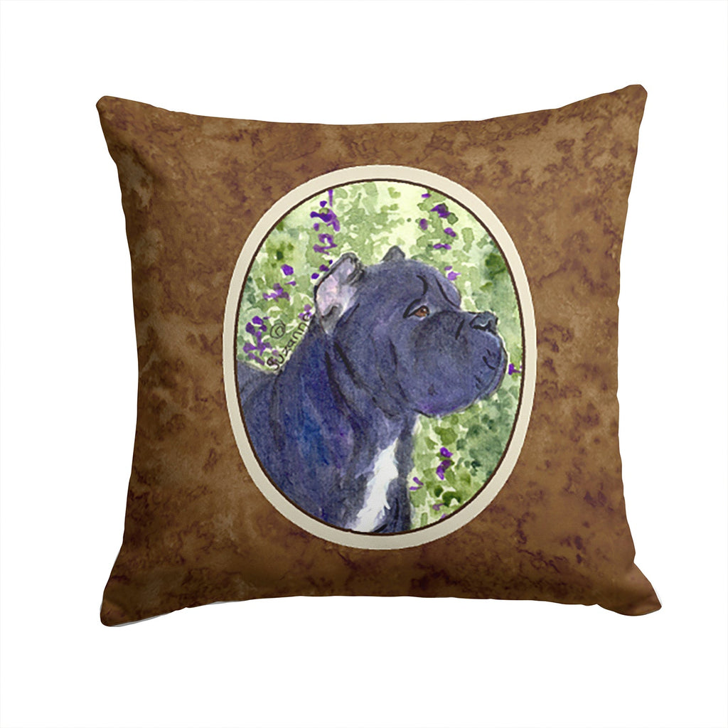 Cane Corso Decorative Throw Pillow 14x14 Indoor Outdoor Accent Cushion, Fabric Cover with Insert for Sofa, Bed, Porch & Living Room