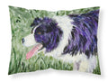 Border Collie Standard Pillowcase Lightweight Super Soft Easy Care Decorative Artwork Pillowcase, Standard