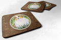 Australian Shepherd Foam Coasters Set of 4 Cup Coasters for Indoor Outdoor, Tabletop Protection, Anti Slip, Mouse pad Material