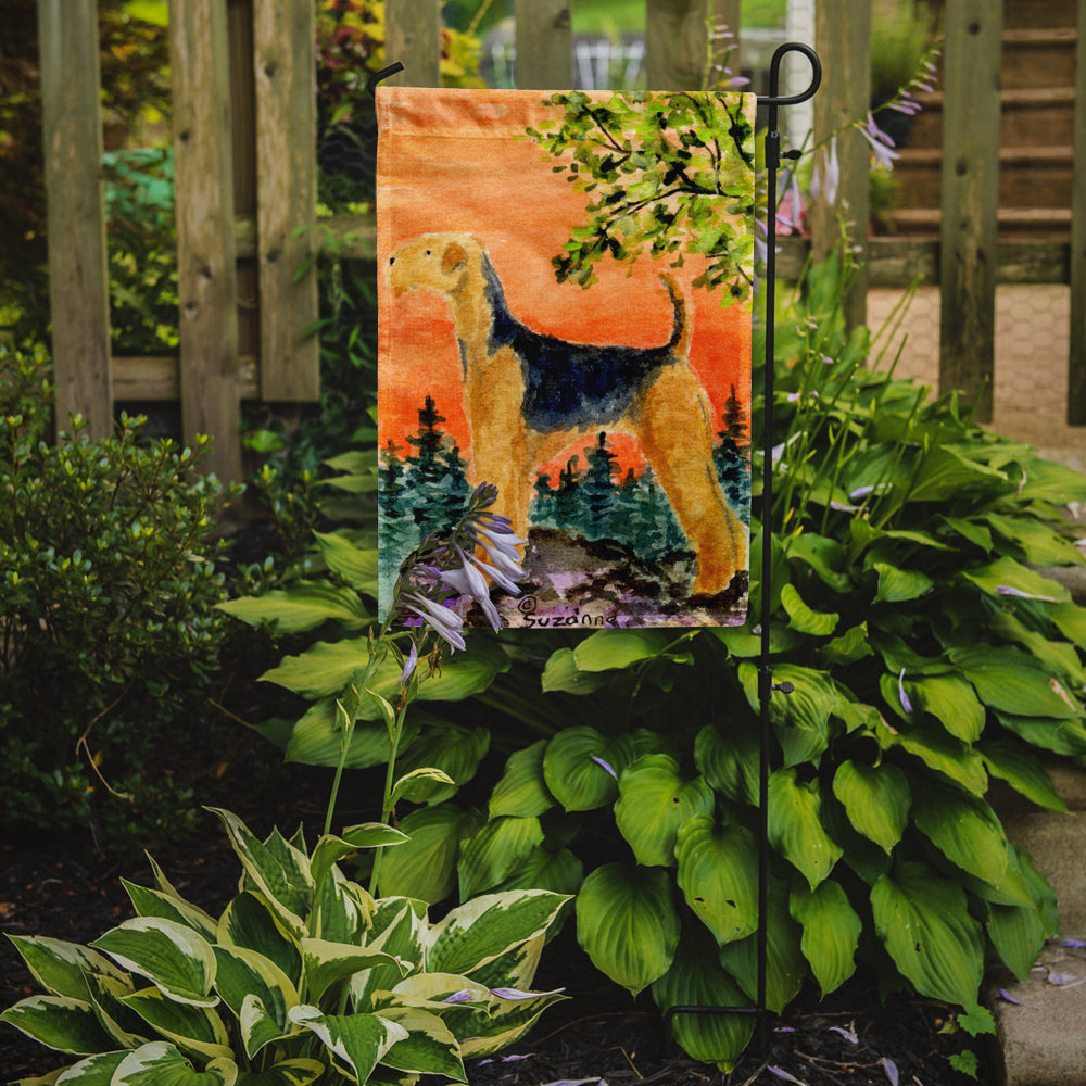 Airedale Garden Flag Mailbox Decorative Yard Banner Outside Patio Artwork for Flower Beds, Garden Size, Multicolor