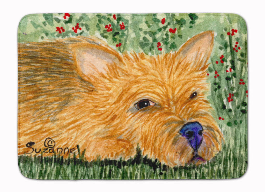 Norwich Terrier Memory Foam Kitchen Mat Machine Washable Anti-Fatigue Cushion Comfort Bath or Kitchen Rug