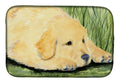 Golden Retriever Dish Drying Mat Absorbent Dish Drying Mat Pad for Kitchen Counter Dish Drainer Mat for Countertop, 14 x 21", Multicolor