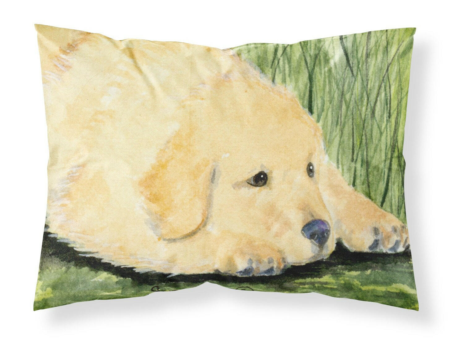 Golden Retriever Standard Pillowcase Lightweight Super Soft Easy Care Decorative Artwork Pillowcase, Standard