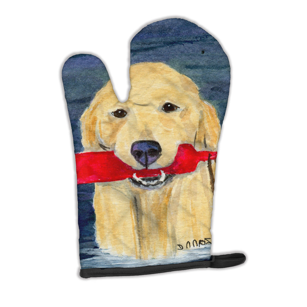 Golden Retriever Oven Mitt Heat Resistant Thick Oven Mitt for Hot Pans and Oven, Kitchen Mitt Protect Hands, Cooking Baking Glove