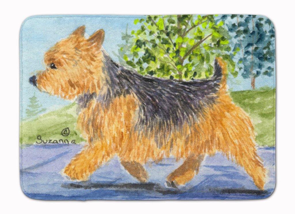 Norwich Terrier Memory Foam Kitchen Mat Machine Washable Anti-Fatigue Cushion Comfort Bath or Kitchen Rug