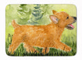 Norwich Terrier Memory Foam Kitchen Mat Machine Washable Anti-Fatigue Cushion Comfort Bath or Kitchen Rug