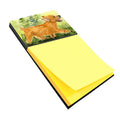 Norwich Terrier Watercolor Sticky Note Holder Refillable Dispenser Desk Accessory 3x3 Pad Gift