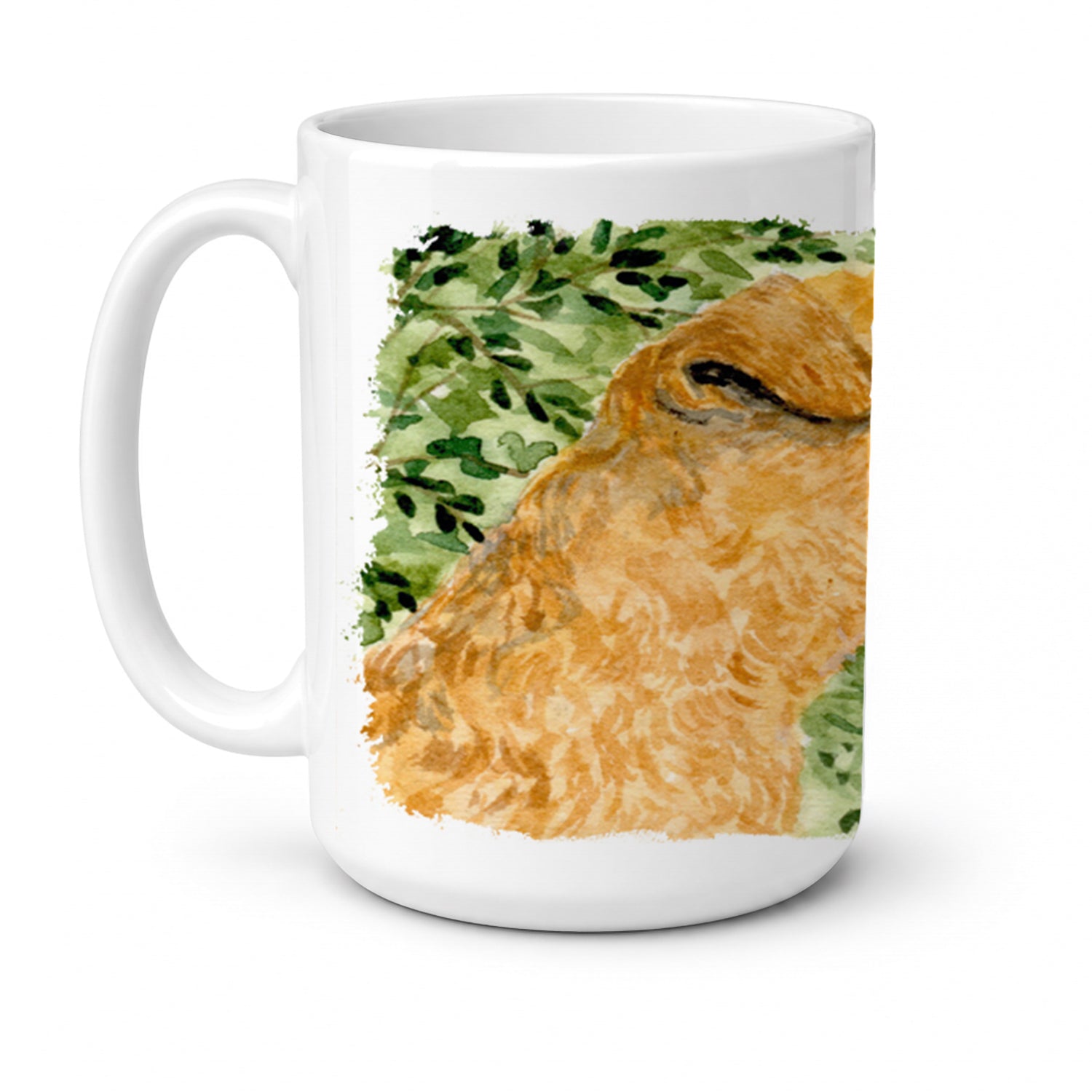Lakeland Terrier Ceramic Coffee Mug 15 oz Decorative Large C Handle Mug Cup for Tea, Cocoa Hot Chocolate
