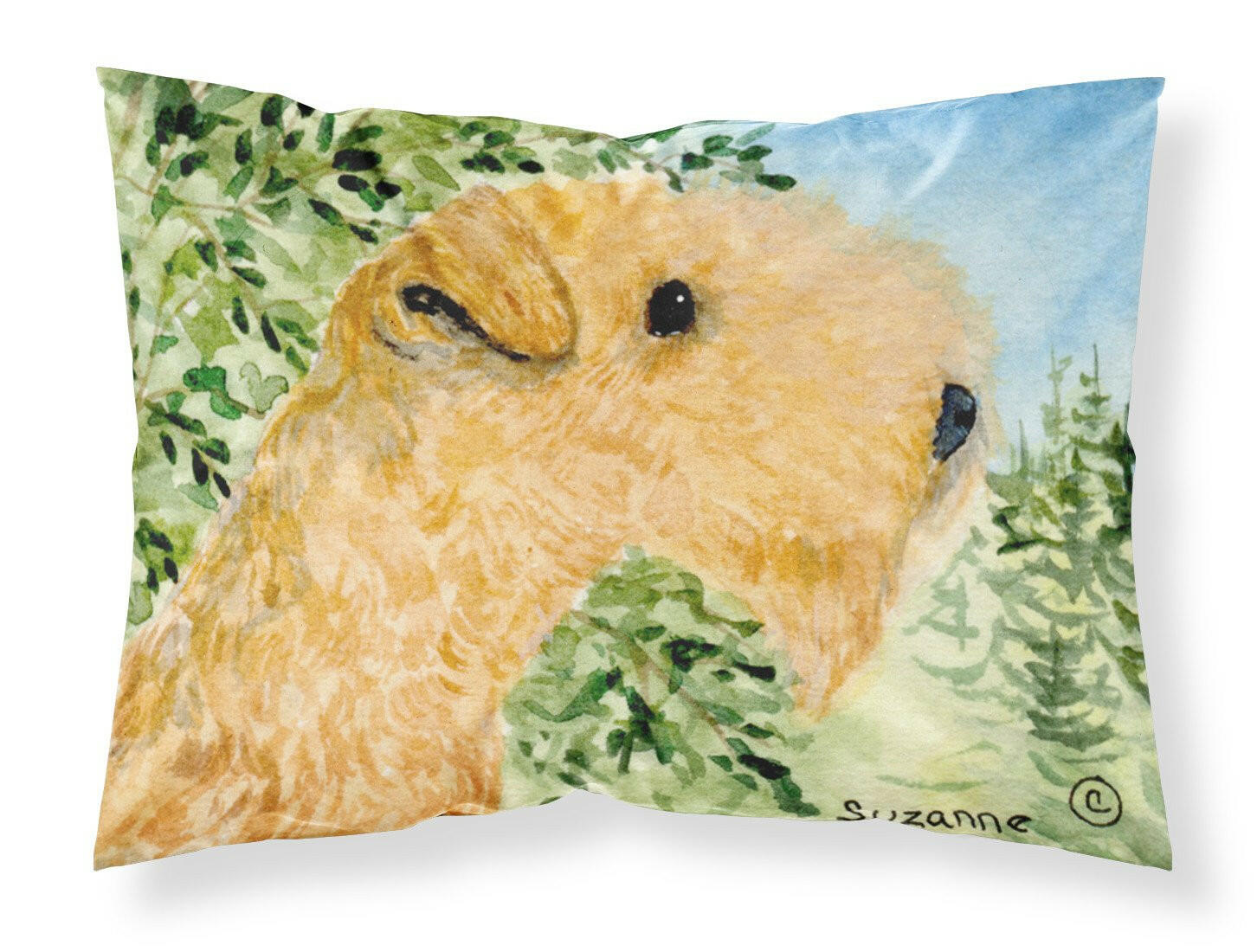 Lakeland Terrier Standard Pillowcase Lightweight Super Soft Easy Care Decorative Artwork Pillowcase, Standard
