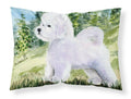 Bichon Frise Standard Pillowcase Lightweight Super Soft Easy Care Decorative Artwork Pillowcase, Standard