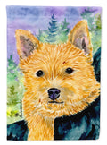 Norwich Terrier House Flag 28x40 Porch Sleeve Pole Decorative Outside Yard Banner Artwork Wall Hanging, Polyester