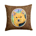 Norwich Terrier Decorative Throw Pillow 14x14 Indoor Outdoor Accent Cushion, Fabric Cover with Insert for Sofa, Bed, Porch & Living Room