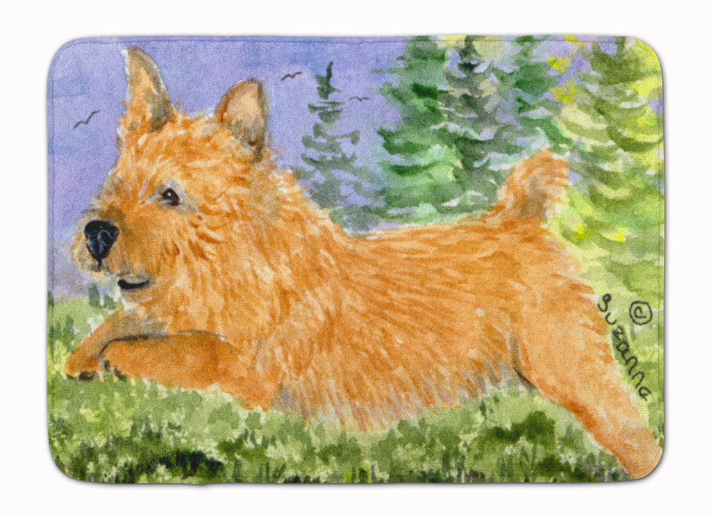 Norwich Terrier Memory Foam Kitchen Mat Machine Washable Anti-Fatigue Cushion Comfort Bath or Kitchen Rug