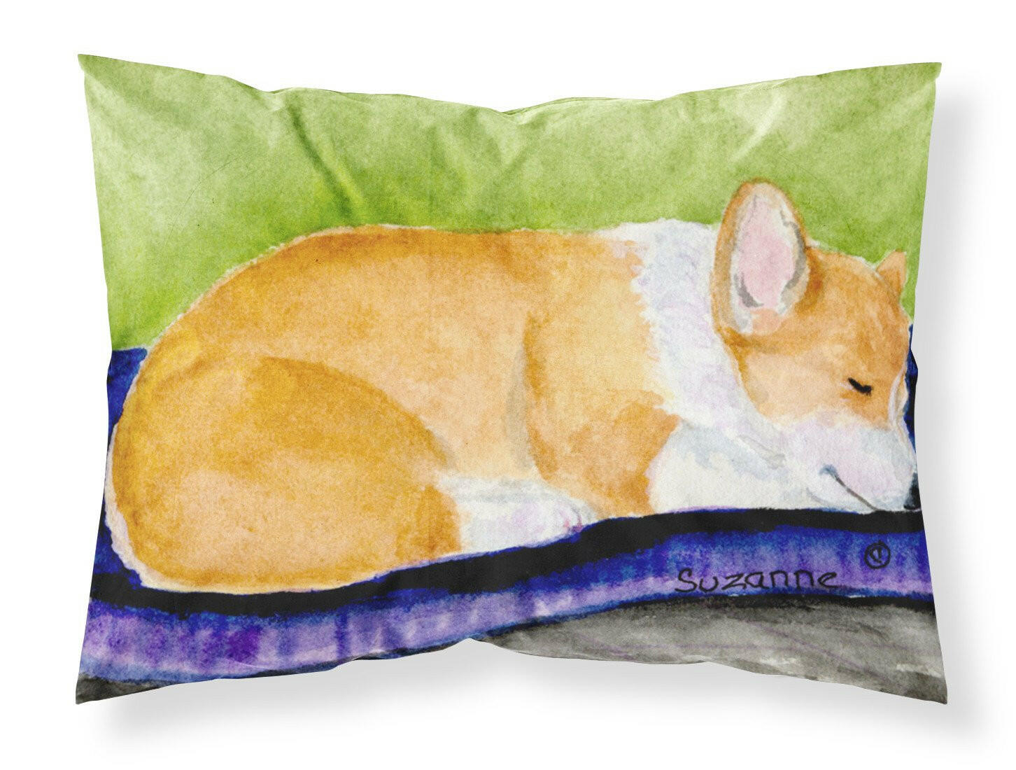 Corgi Standard Pillowcase Lightweight Super Soft Easy Care Decorative Artwork Pillowcase, Standard
