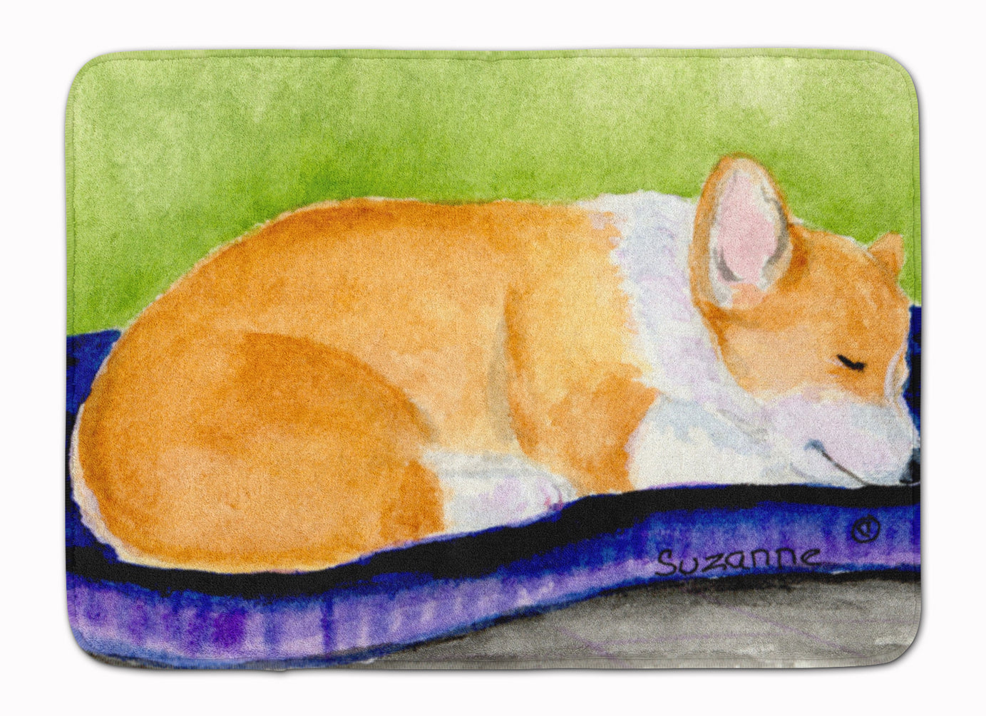 Corgi Memory Foam Kitchen Mat Machine Washable Anti-Fatigue Cushion Comfort Bath or Kitchen Rug