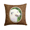 Great Pyrenees Decorative Throw Pillow 14x14 Indoor Outdoor Accent Cushion, Fabric Cover with Insert for Sofa, Bed, Porch & Living Room