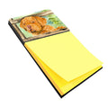 Dogue de Bordeaux Watercolor Sticky Note Holder Refillable Dispenser Desk Accessory 3x3 Pad Gift