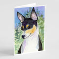 Rat Terrier Greeting Cards Pack of 8 Blank Cards with Envelopes Whimsical A7 Size 5x7