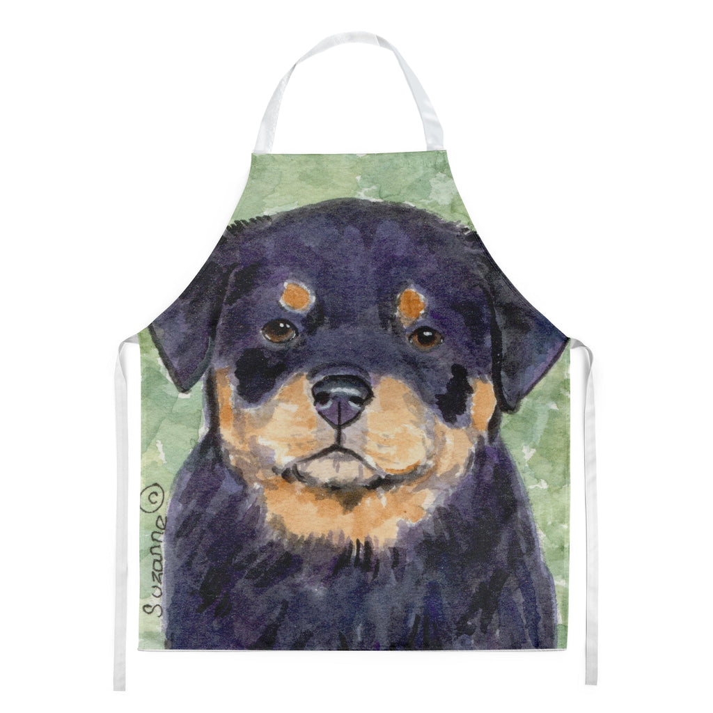 Rottweiler Apron Cooking Kitchen Server Baking Crafts Gardening for Adult Women Men, Unisex, Large, Multicolor